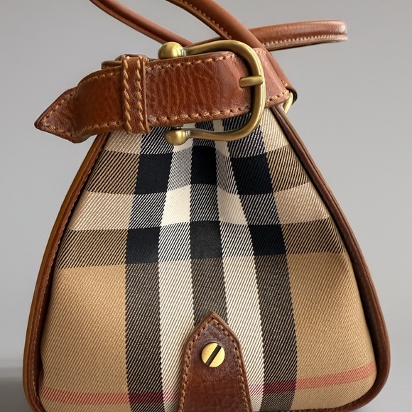 Burberry Satchel RARE✨ - Picture 7 of 12